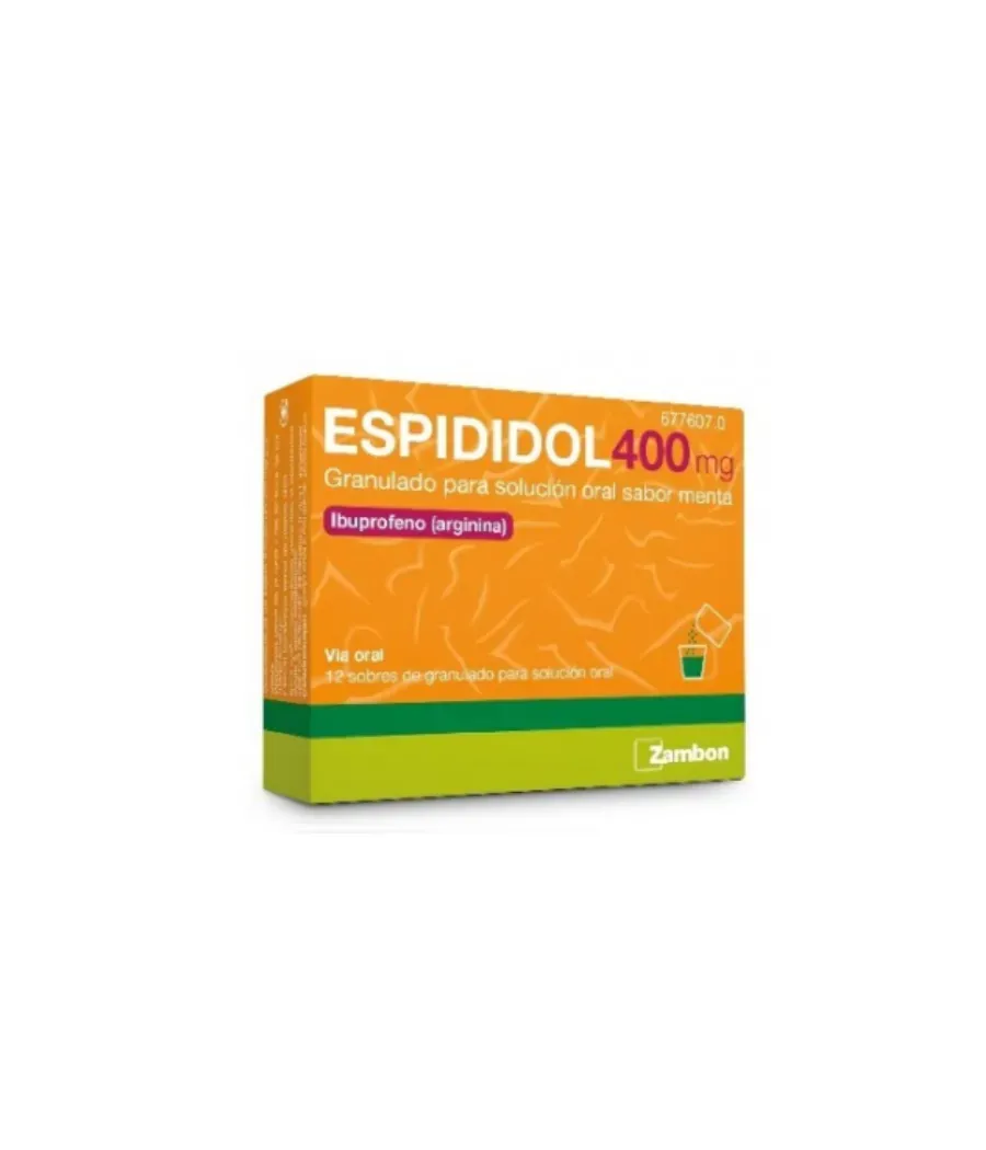 ESPIDIDOL 400 MG 20 SOBRES GRANULADO SOLUCION ORAL SABOR MENTA