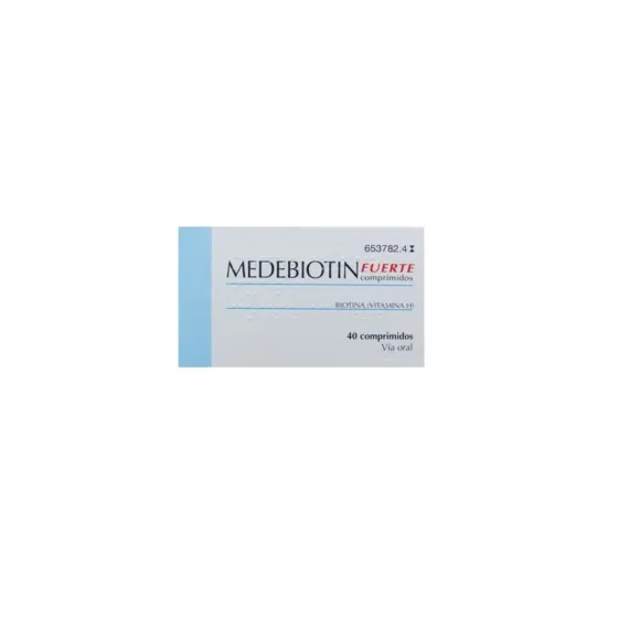 MEDEBIOTIN FUERTE 5 MG 40 COMPRIMIDOS