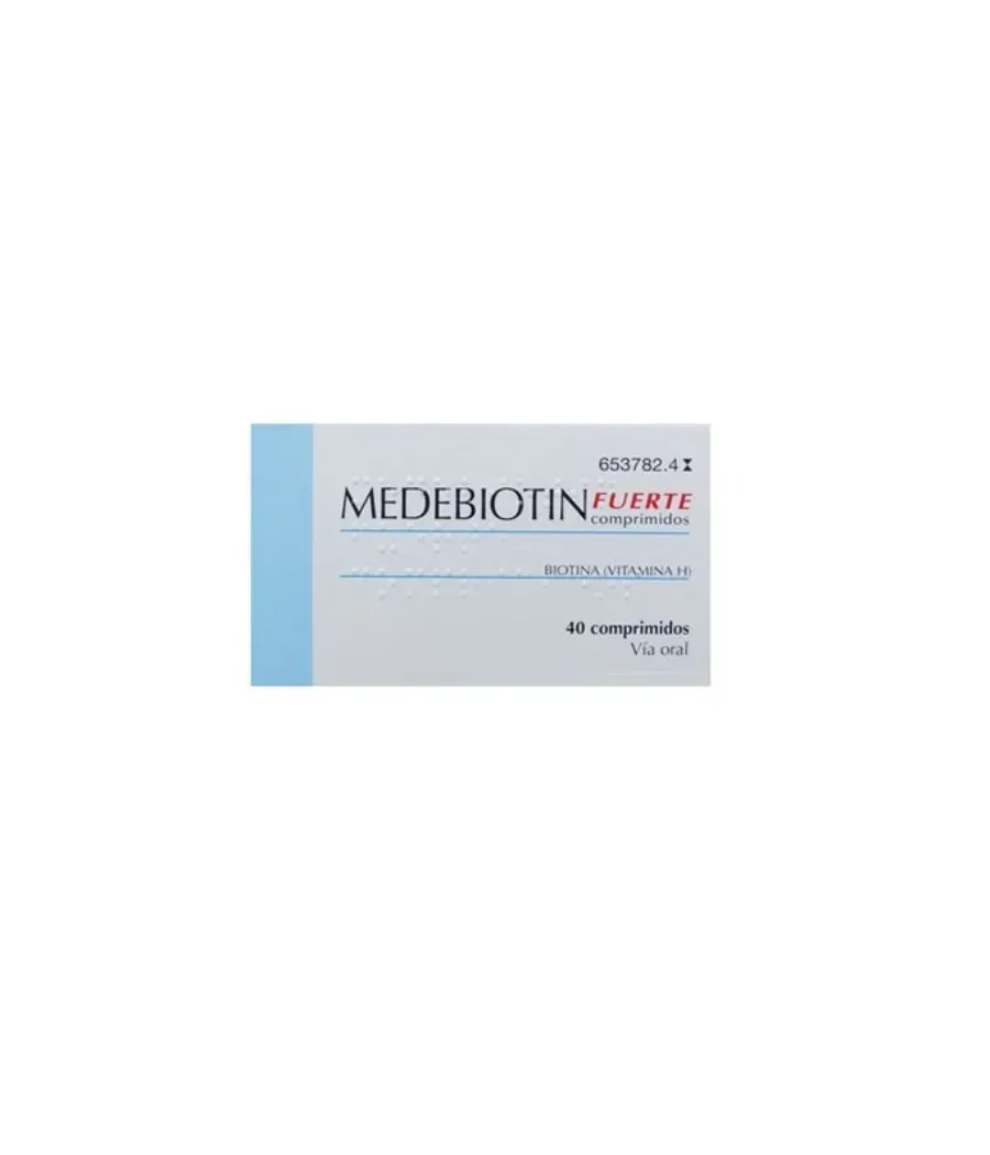 MEDEBIOTIN FUERTE 5 MG 40 COMPRIMIDOS