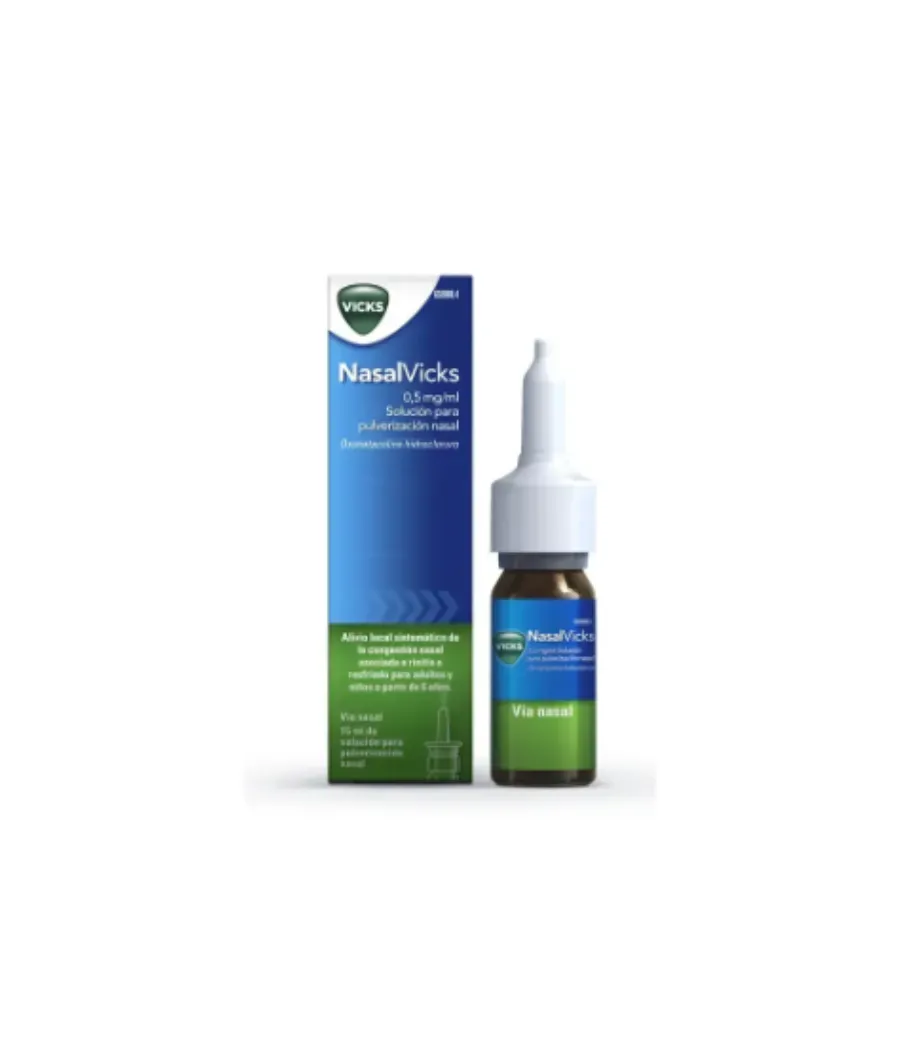 NASALVICKS 0.05% PULVERIZADOR NASAL 15 ML