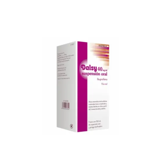 DALSY 40 MG/ML SUSPENSION ORAL 150 ML