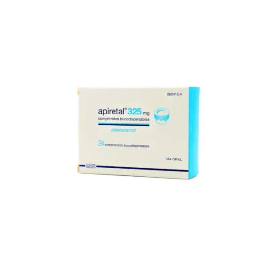 APIRETAL 325 MG 24 COMPRIMIDOS BUCODISPERSABLES