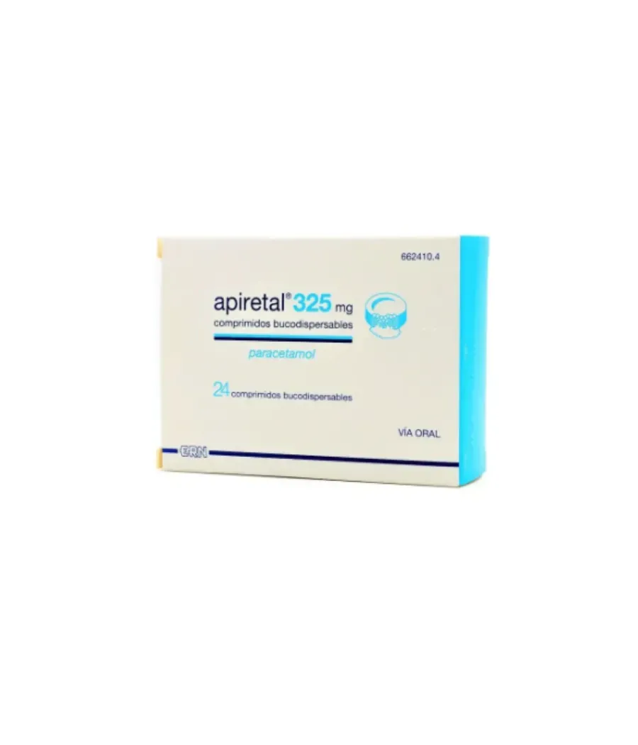 APIRETAL 325 MG 24 COMPRIMIDOS BUCODISPERSABLES