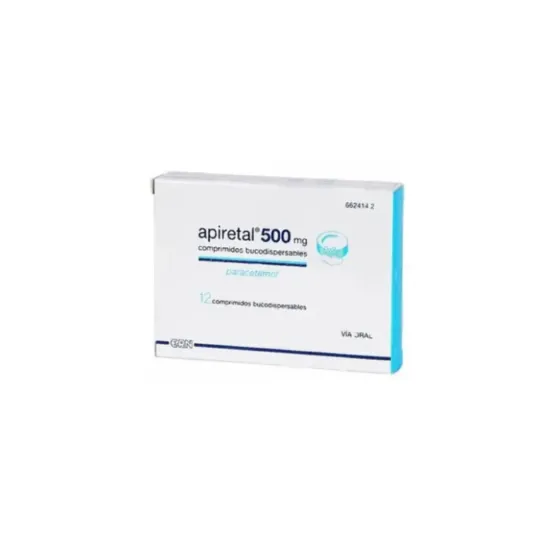 APIRETAL 500 MG 12 COMPRIMIDOS BUCODISPERSABLES