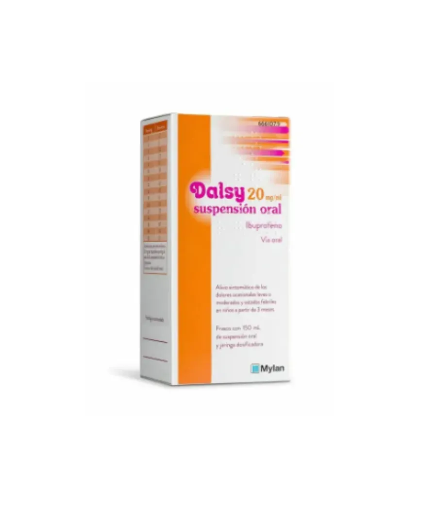DALSY 20 MG/ML SUSPENSION ORAL 150 ML