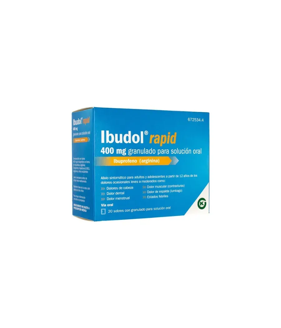 IBUDOL RAPID KERN 400 MG 20 SOBRES GRANULADOS