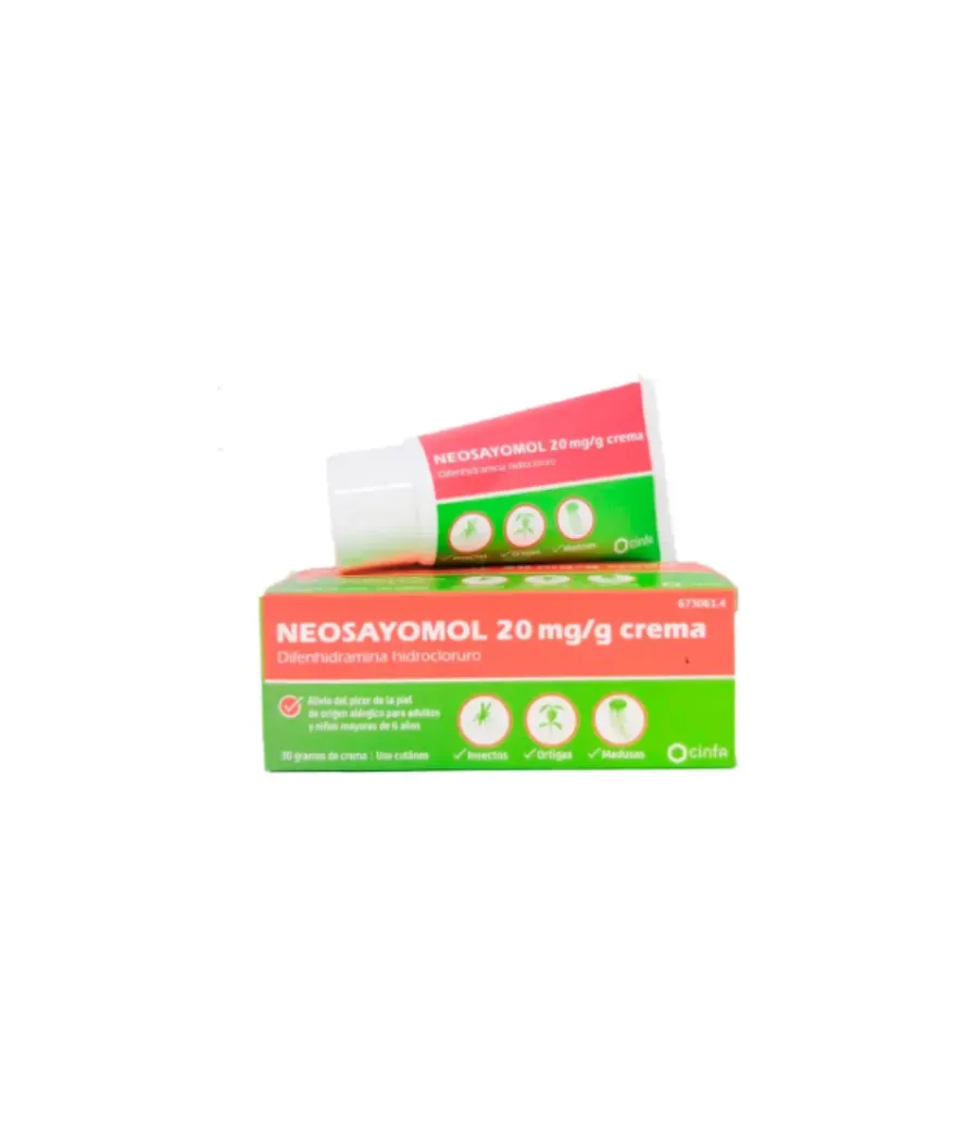 NEOSAYOMOL 2% CREMA 30 GR