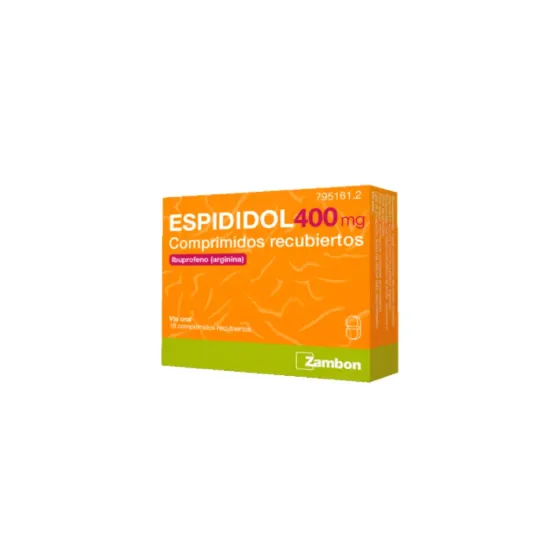 ESPIDIDOL MENTA 400 MG 18 COMPRIMIDOS