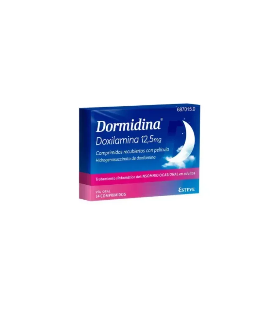 DORMIDINA 12.5 MG 14 COMPRIMIDOS