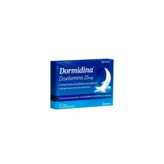 DORMIDINA 25 MG 14 COMPRIMIDOS