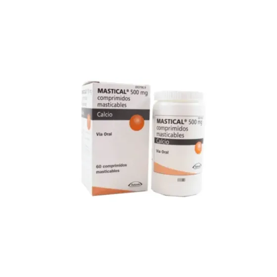 MASTICAL 500 MG 60 COMPRIMIDOS MASTICABLES