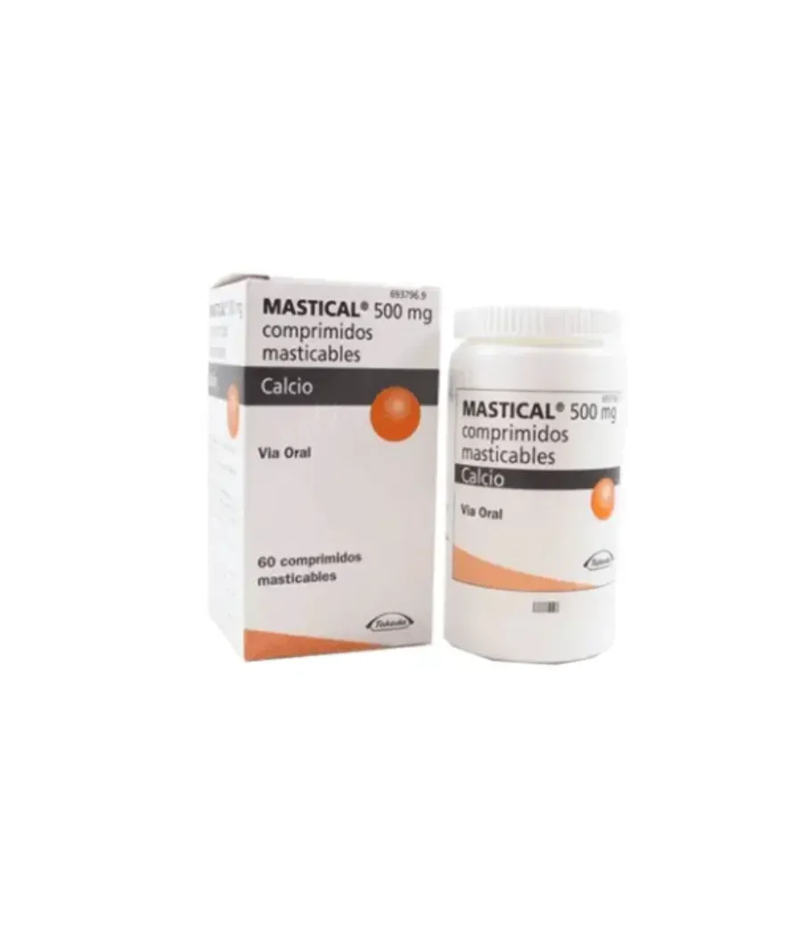 MASTICAL 500 MG 60 COMPRIMIDOS MASTICABLES