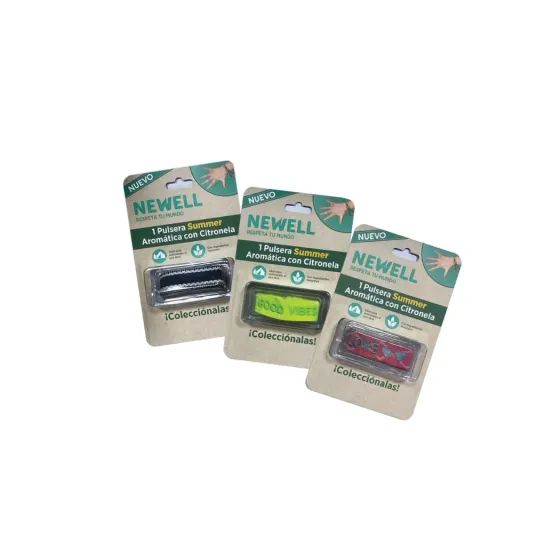 NEWELL PULSERA CITRONELLA  1 UNIDAD