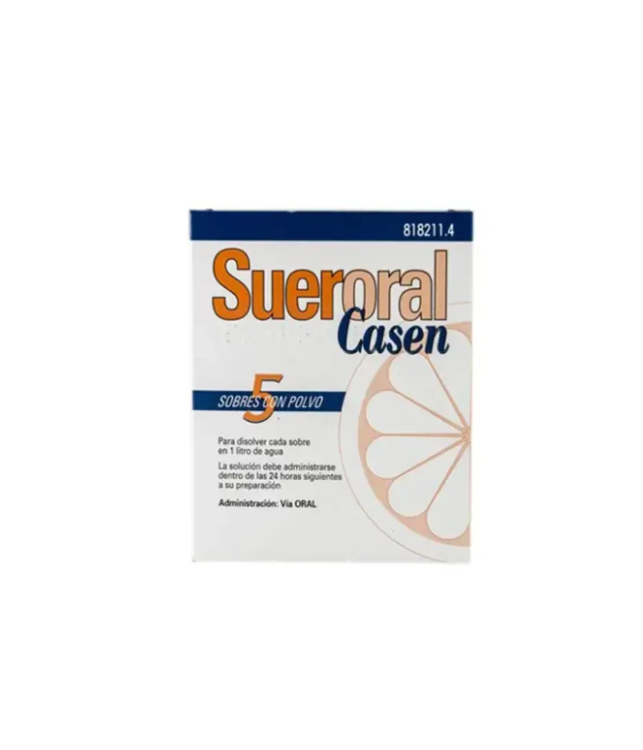 SUERORAL CASEN 5 SOBRES POLVO SOLUCION ORAL