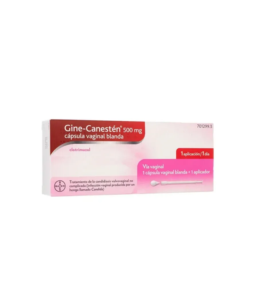GINE CANESTEN 500 MG 1 CAPSULA VAGINA BLANDA CON APLICADOR