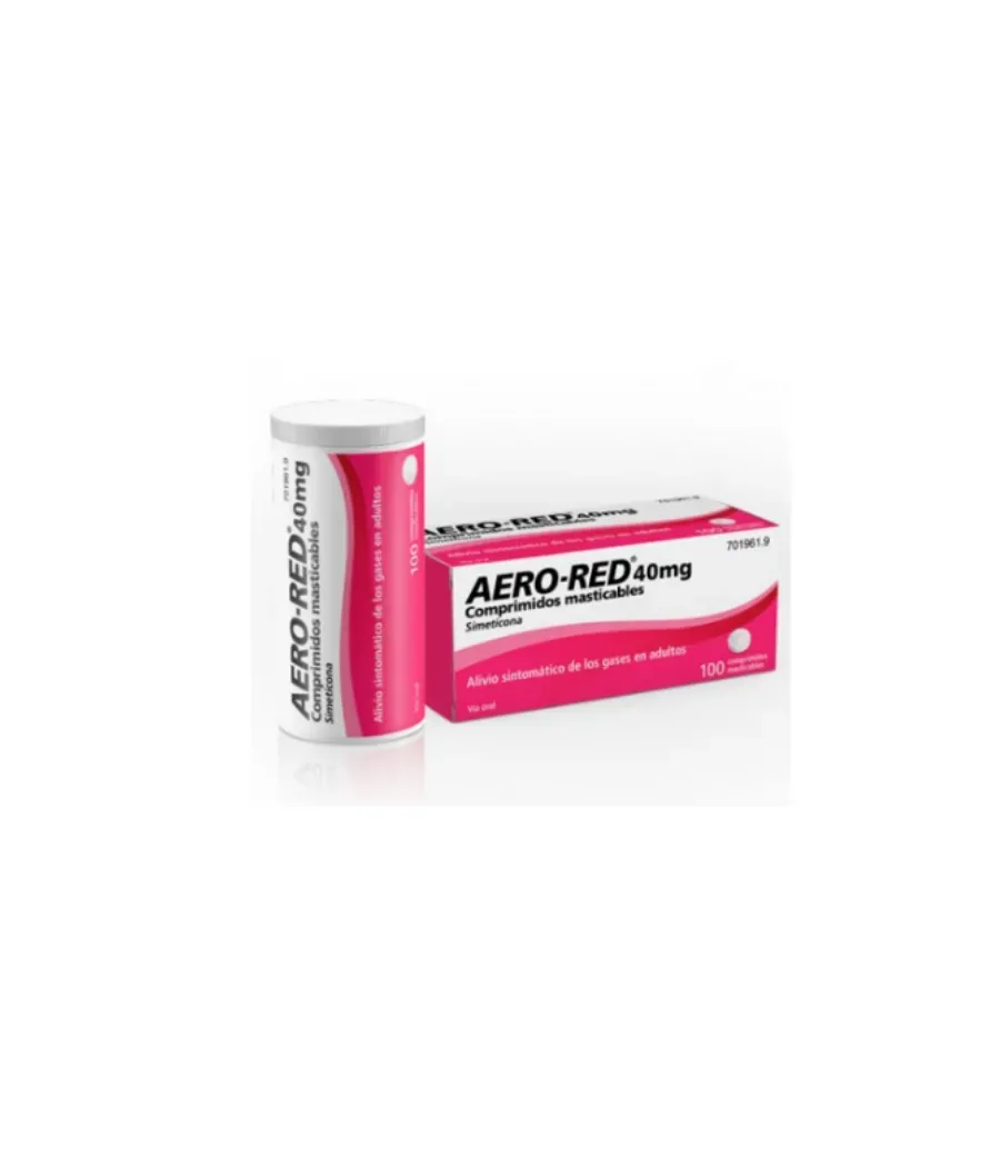 AERO RED 40 MG 100 COMPRIMIDOS MASTICABLES