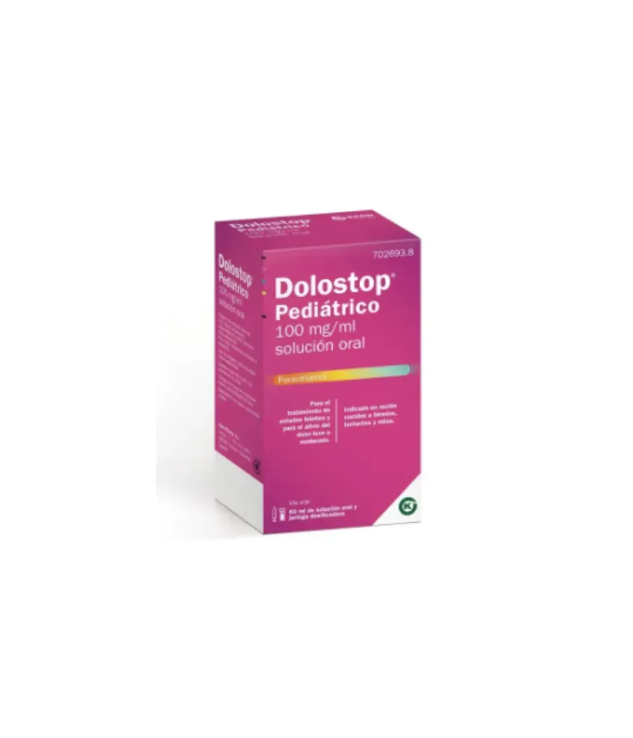 DOLOSTOP PEDIATRICO 100 MG / ML SOLUCION 60 ML