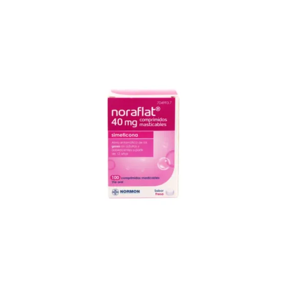 NORAFLAT 40 MG 10 COMPRIMIDOS MASTICABLES