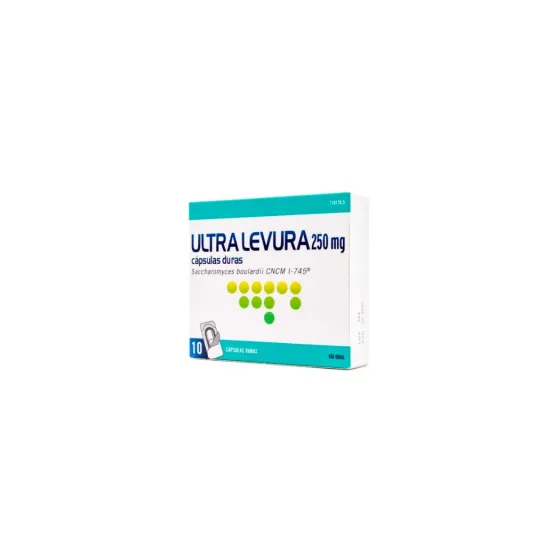 ULTRA LEVURA 250 MG 10 CAPSULAS
