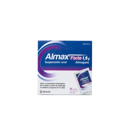 ALMAX FORTE 1.5 GR 12 SOBRES SUSPENSION ORAL