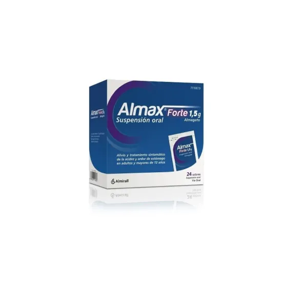 ALMAX FORTE 1.5 GR 24 SOBRES SUSPENSION ORAL