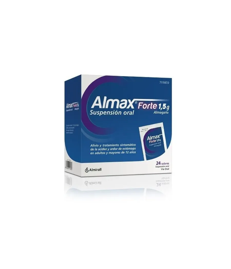 ALMAX FORTE 1.5 GR 24 SOBRES SUSPENSION ORAL
