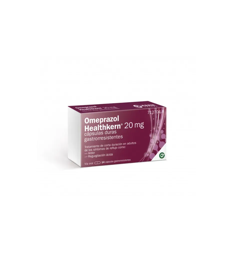 OMEPRAZOL HEALTHKERN 20 MG 14 CAPSULAS BLISTER