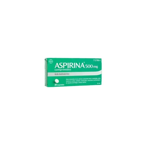 ASPIRINA 500 MG 20 COMPRIMIDOS