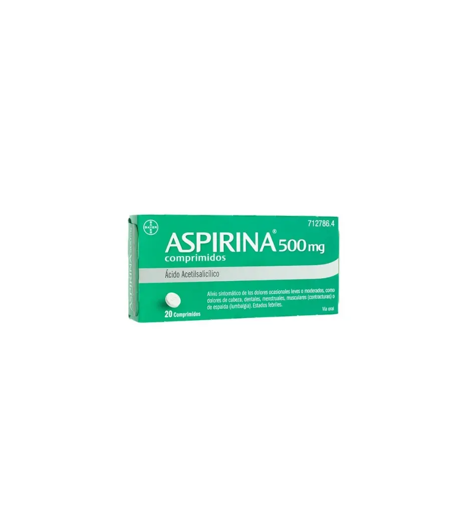 ASPIRINA 500 MG 20 COMPRIMIDOS