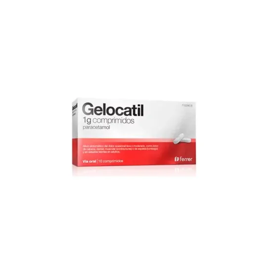 GELOCATIL 1G 10 COMPRIMIDOS