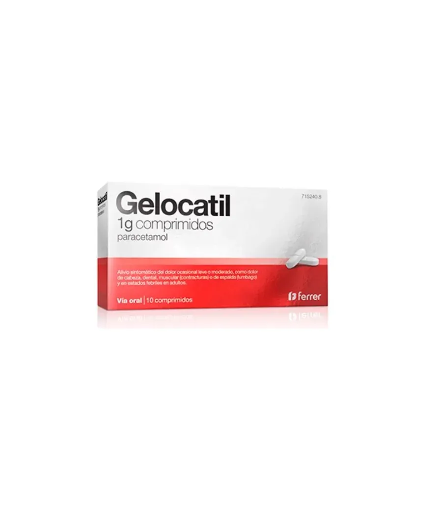 GELOCATIL 1G 10 COMPRIMIDOS