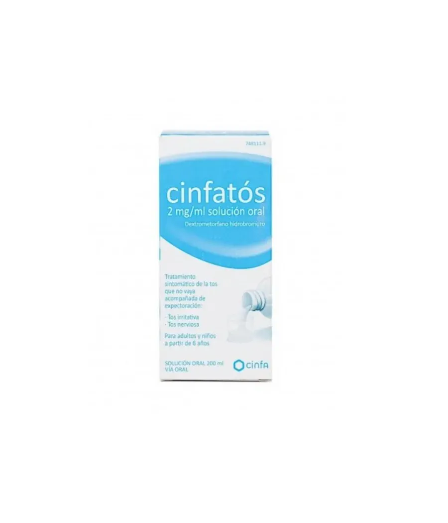 CINFATOS 2 MG/ML JARABE 200 ML