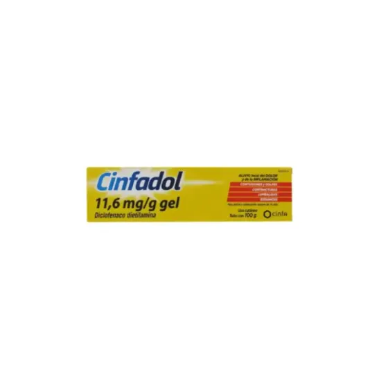 CINFADOL 11.6 MG/G GEL TOPICO 100 GR