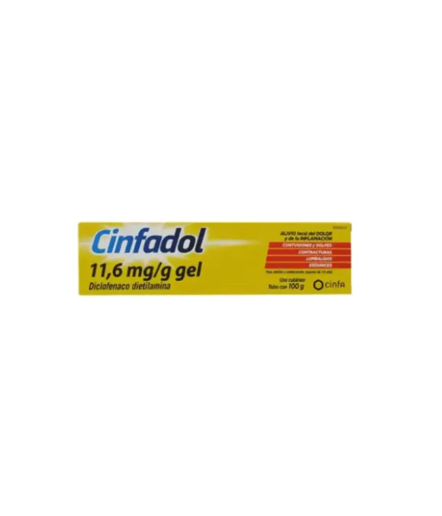 CINFADOL 11.6 MG/G GEL TOPICO 100 GR