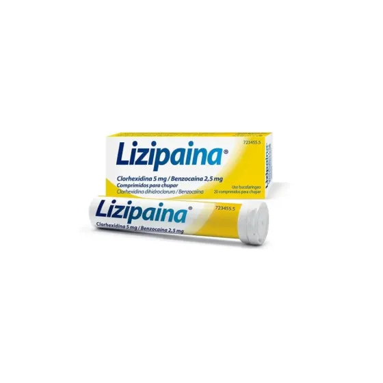 LIZIPAINA 5 / 2.5 MG 20 COMPRIMIDOS PARA CHUPAR