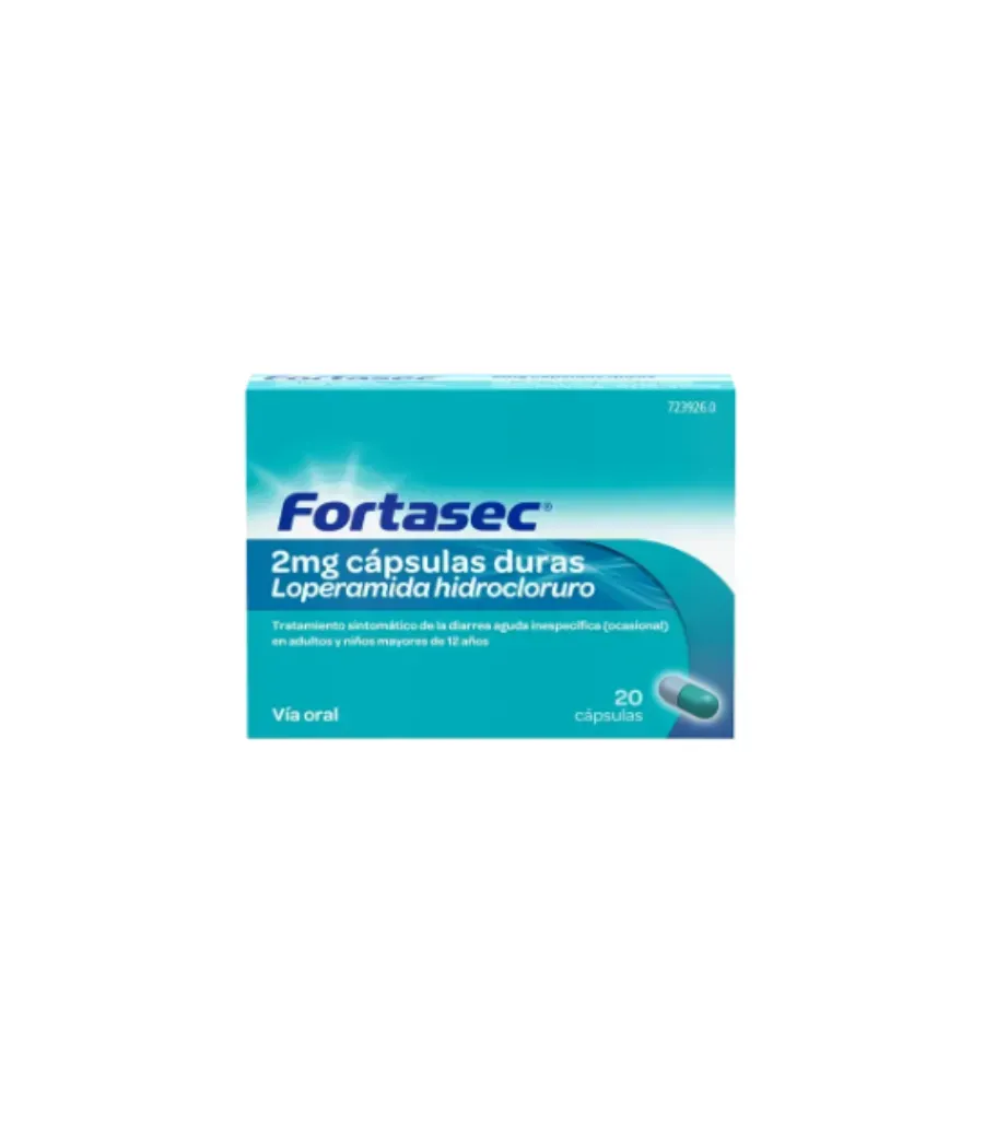 FORTASEC 2 MG 20 CAPSULAS