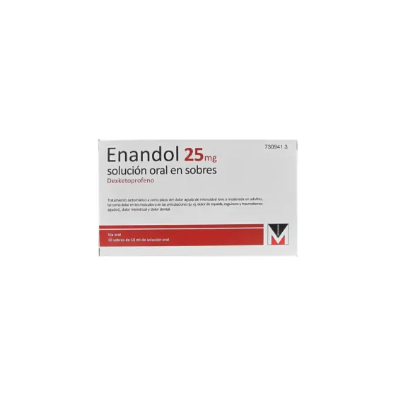 ENANDOL 25 MG SOLUCION ORAL 10 SOBRES