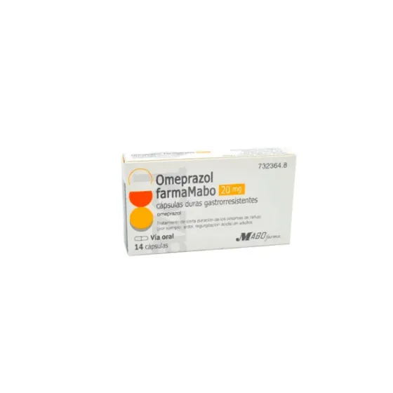 OMEPRAZOL MABO FARMA 20 MG 14 CAPSULAS