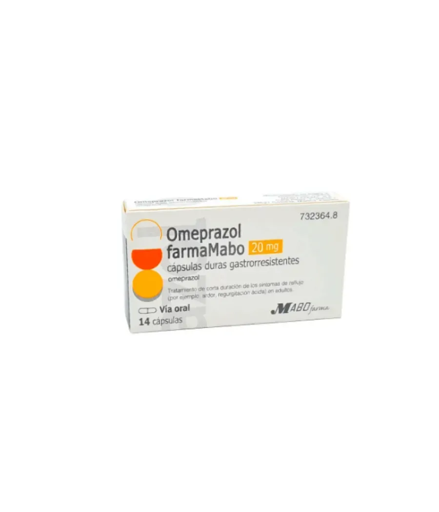OMEPRAZOL MABO FARMA 20 MG 14 CAPSULAS
