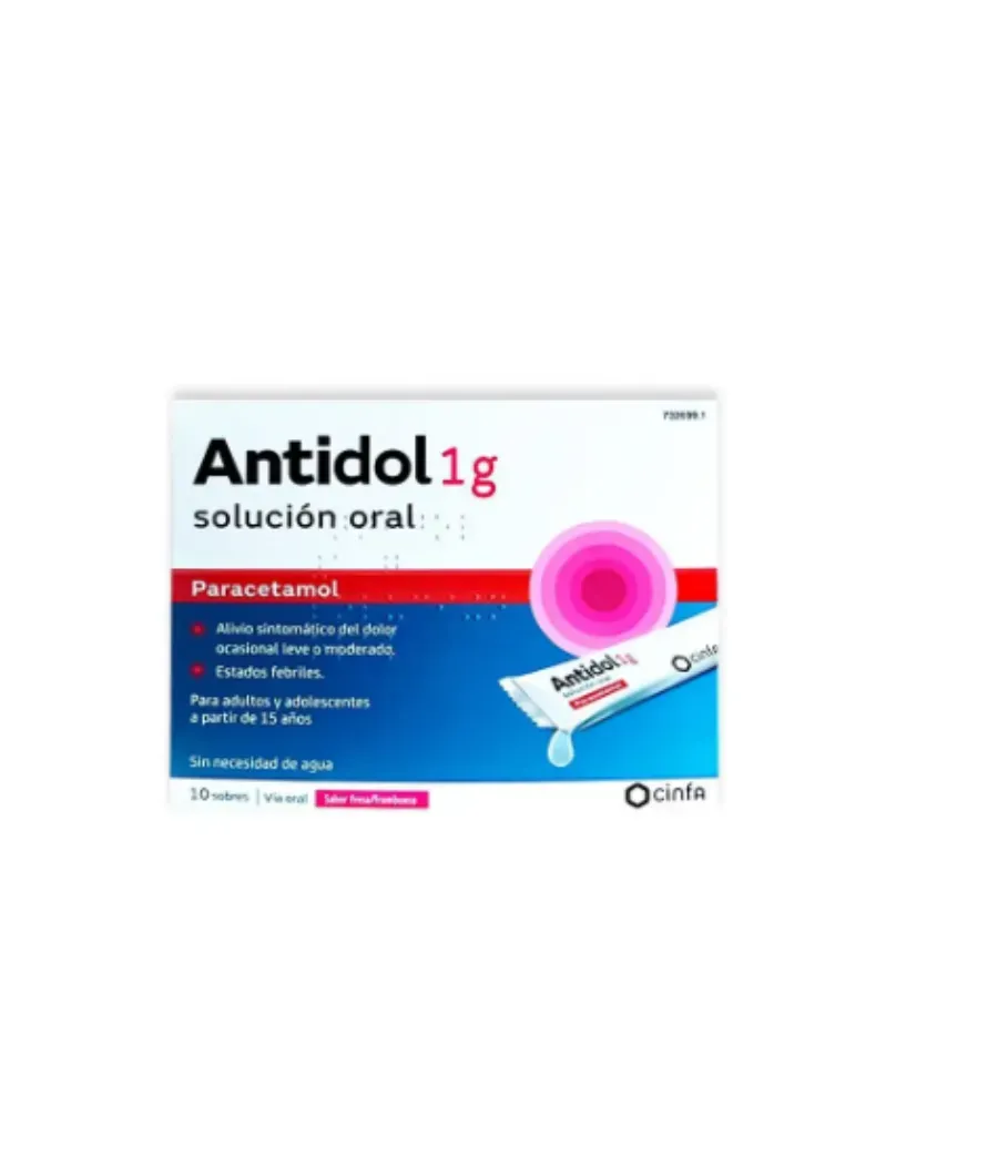 ANTIDOL 1 GR 10 STICKS SOLUCION ORAL