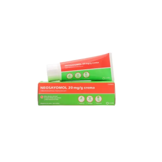 NEOSAYOMOL 20 MG/G CREMA 60 GR