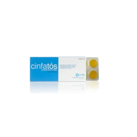 CINFATOS 10 MG PASTILLAS PARA CHUPAR 20 UNIDADES