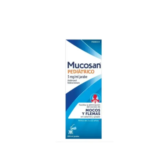 MUCOSAN PEDIATRICO 15 MG/5 ML JARABE 200 ML