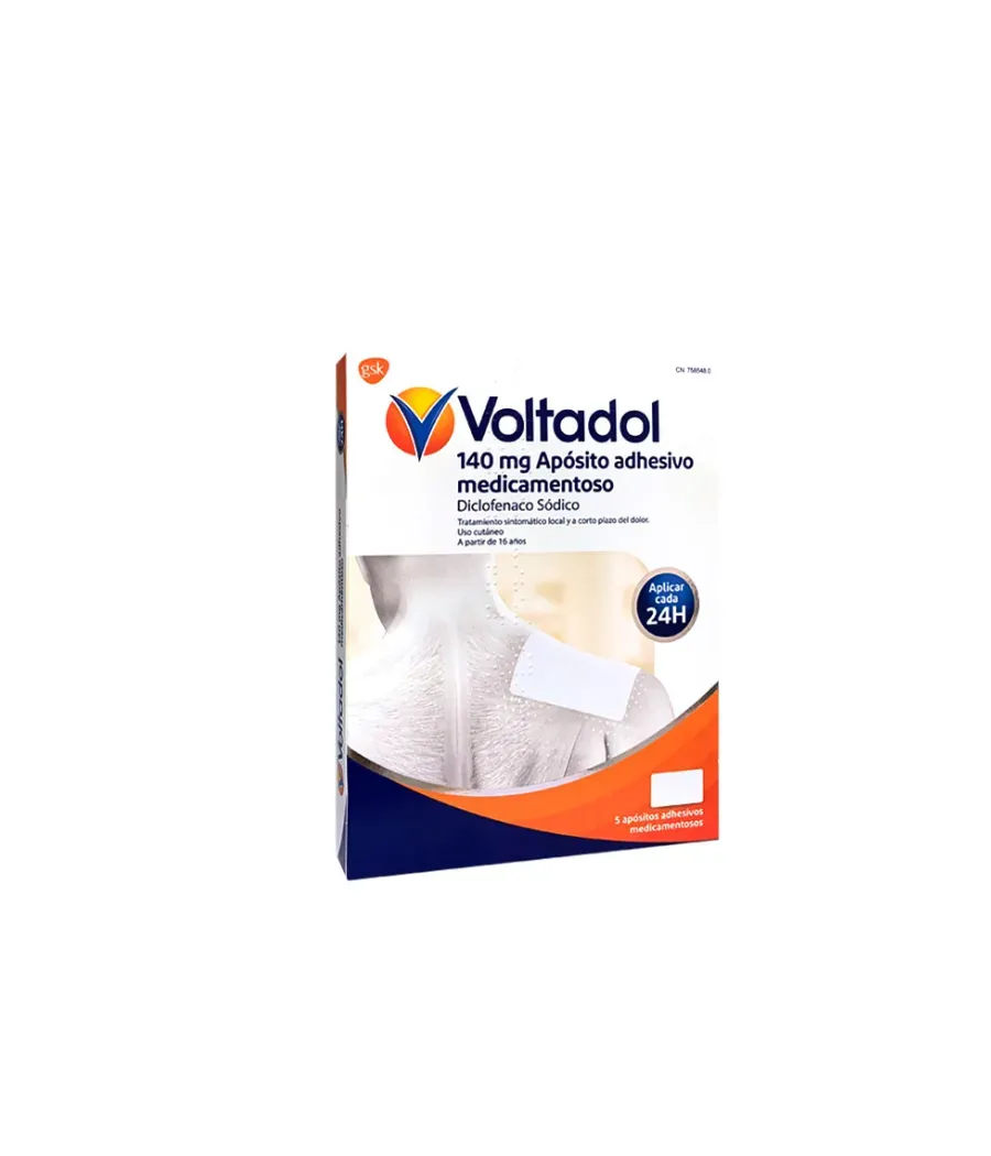 VOLTADOL 140 MG 5 PARCHES ADHESIVOS MEDICAMENTOSOS
