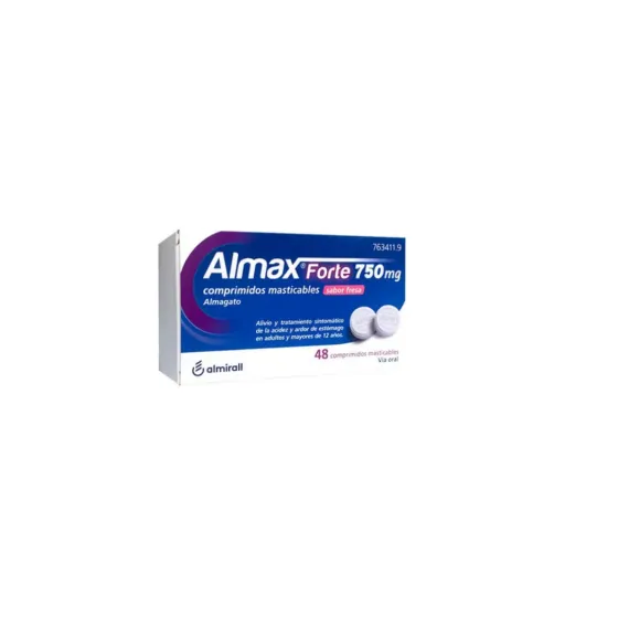 ALMAX FORTE FRESA 750 MG 48 COMPRIMIDOS