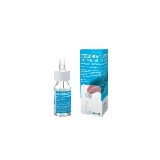 CRISTALMINA 10 MG/ML SOLUCION TOPICA 25 ML