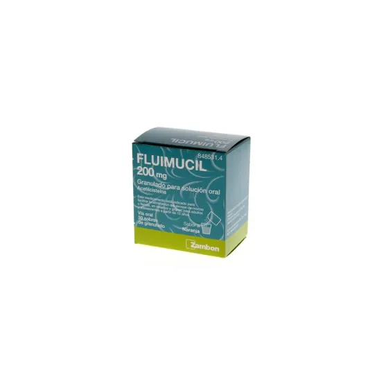 FLUIMUCIL 200 MG 30 SOBRES GRANULADO