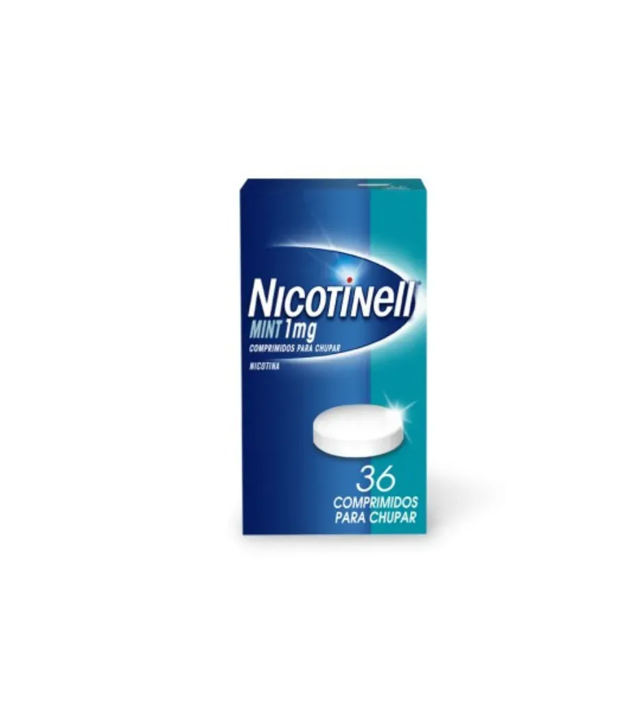 NICOTINELL MINT 1 MG 36 COMPRIMIDOS PARA CHUPAR