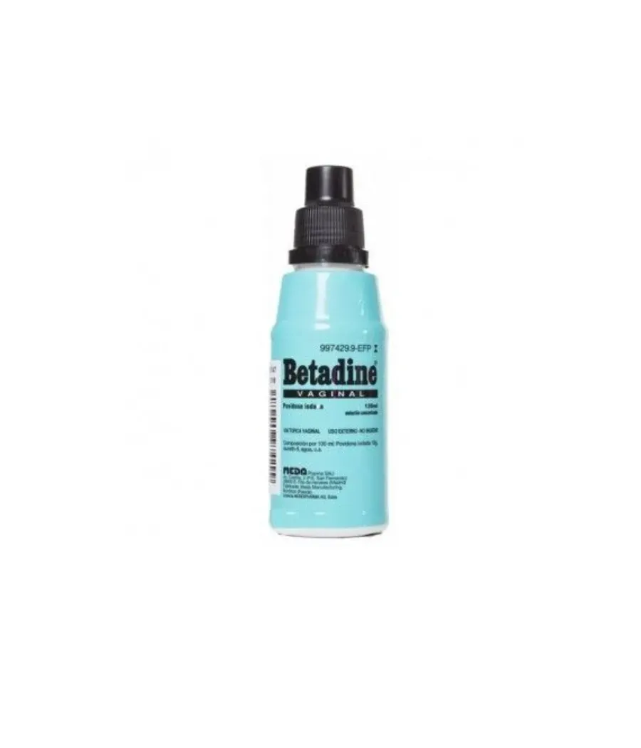 BETADINE VAGINAL 10% SOLUCION TOPICA 125 ML