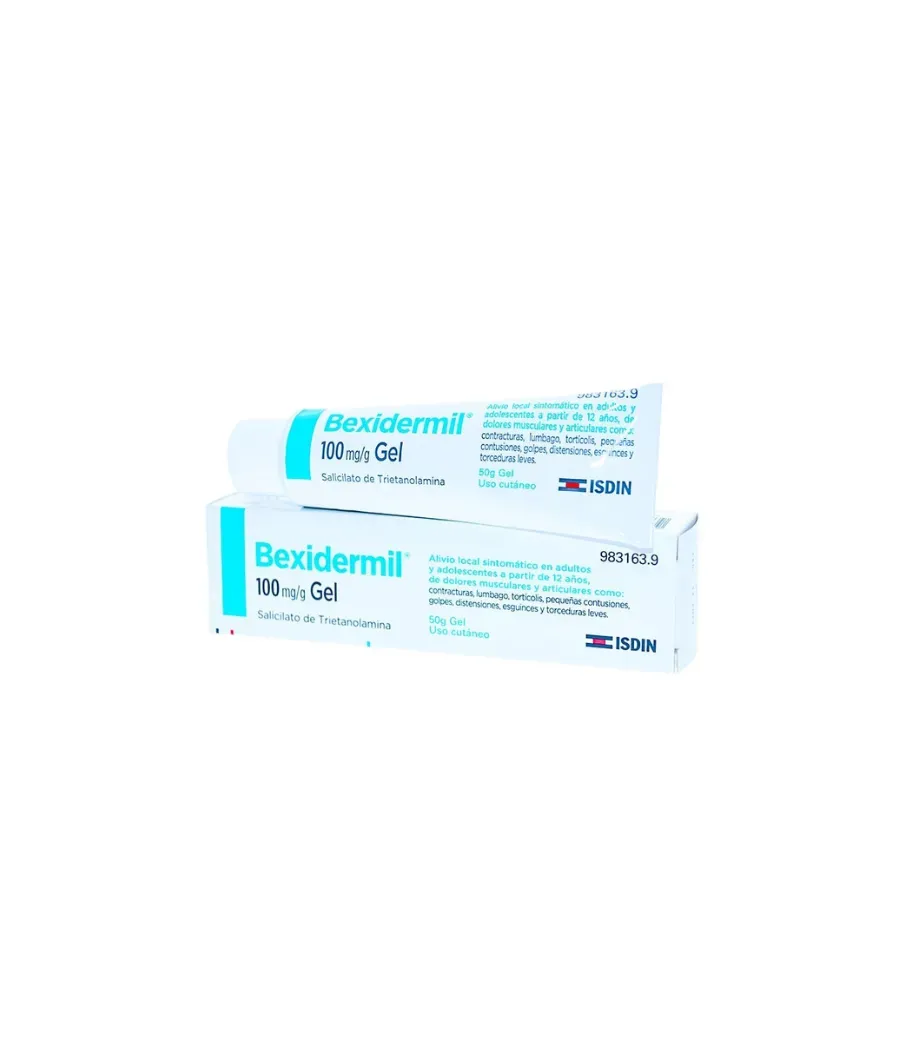 BEXIDERMIL 100 MG/G GEL 50 GR